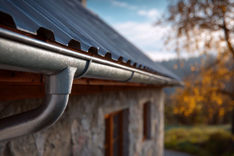 Continuous Gutter Installation detail