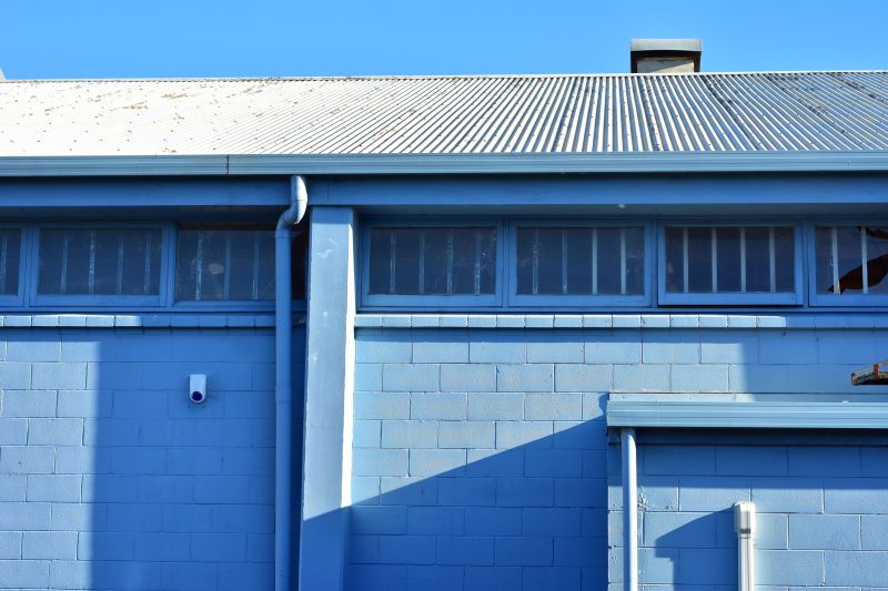 Industrial Gutter Installation detail