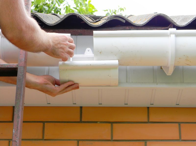 Plastic Gutter Repair detail