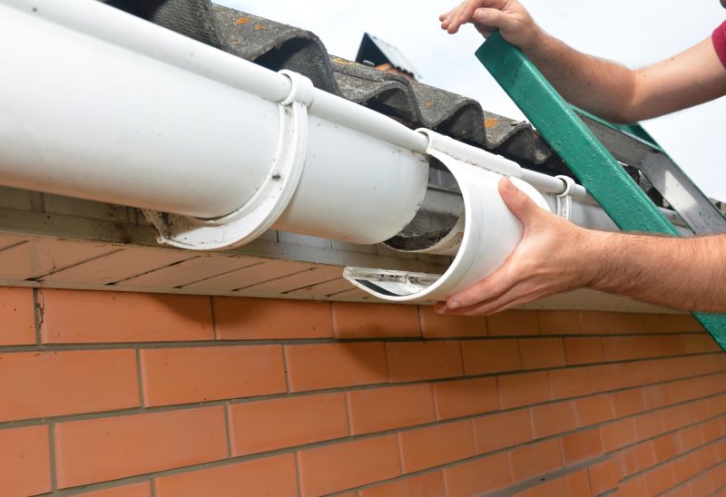 Plastic Gutter Repair detail