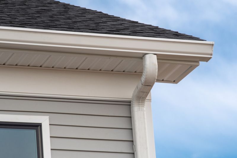 Warehouse Gutter Installation detail