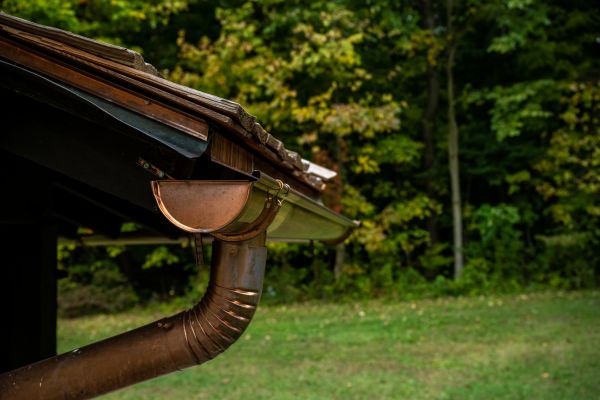 Copper Gutter Replacement in Hiawassee