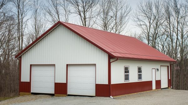 Barn Downspout Repair in Hiawassee