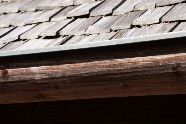 Wood Rain Gutter Installation in Hiawassee