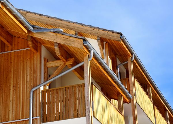 Balcony Gutter Installation in Hiawassee