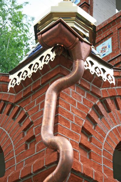 Church Downspout Installation in Hiawassee
